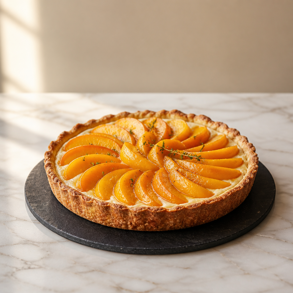Peach Ricotta Custard Tart: A Sweet Summer Delight