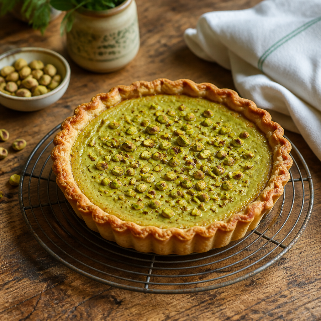 Pistachio Ricotta Custard Cups - A Sweet Italian Delight 6 Pistachio Ricotta Custard Cups