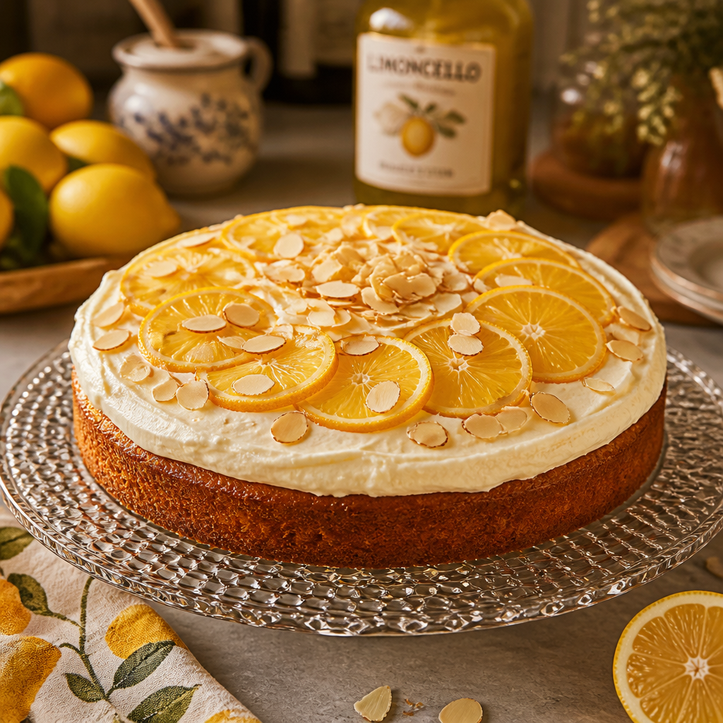 Limoncello Mascarpone Almond Cake: A Slice of Sunshine 6 Limoncello Mascarpone Almond Cake