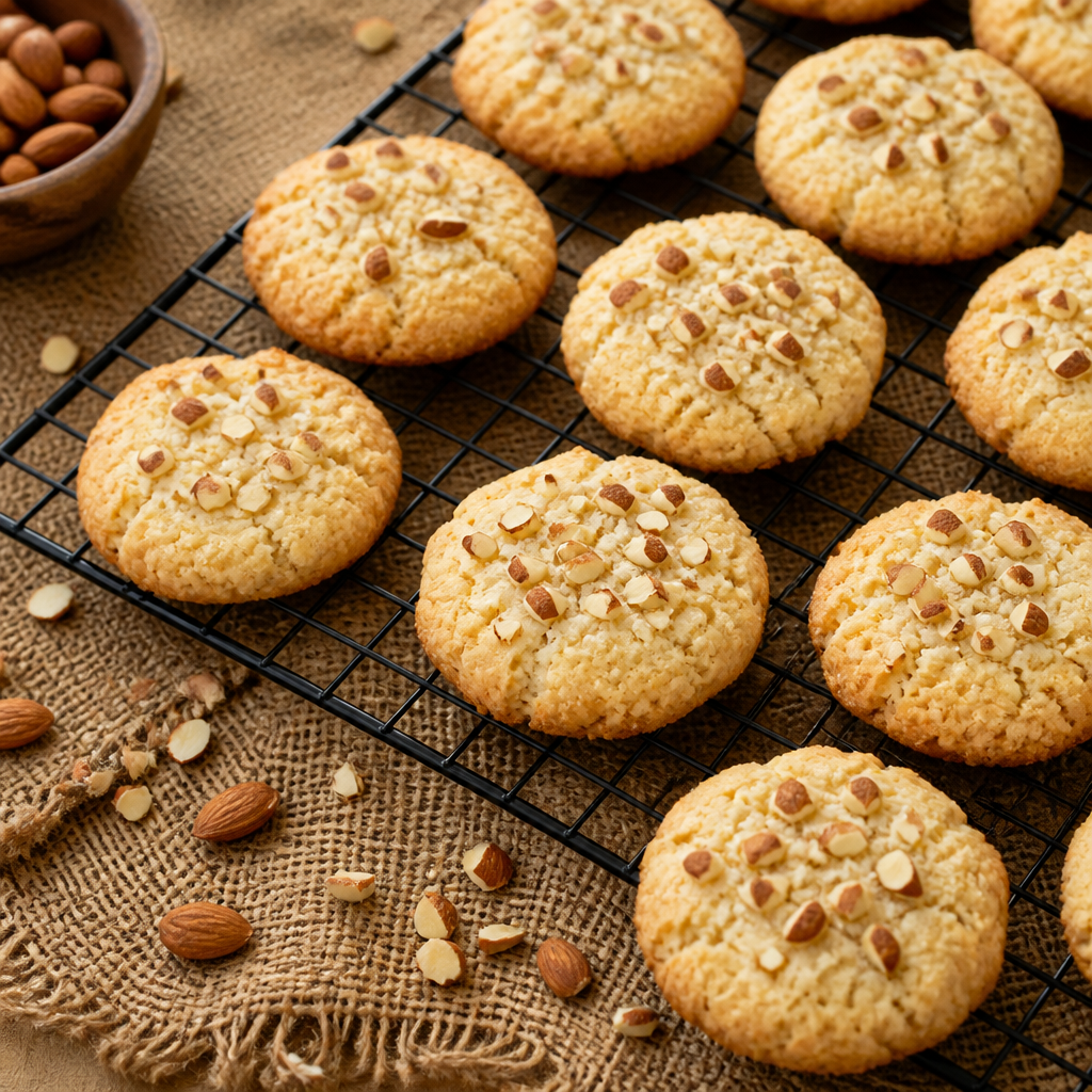 Almond Ricotta Biscotti