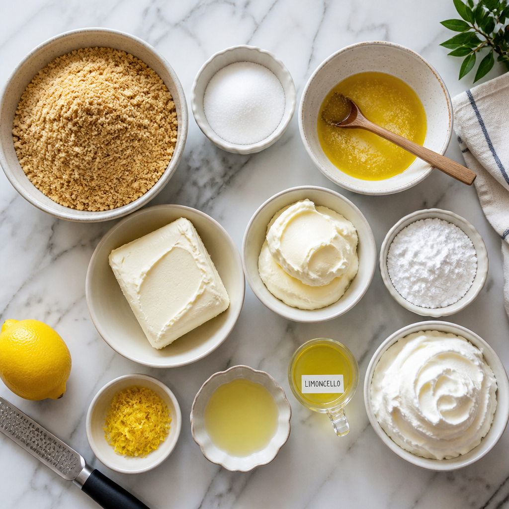 Limoncello Mascarpone Cheesecake Bars You’ll Love to Make!