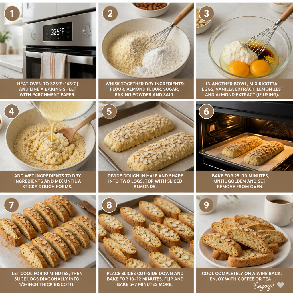 Irresistible Almond Ricotta Biscotti for Your Sweet Cravings