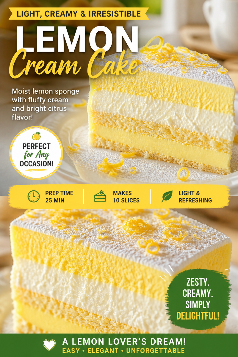 Limoncello Mascarpone Mousse Cake