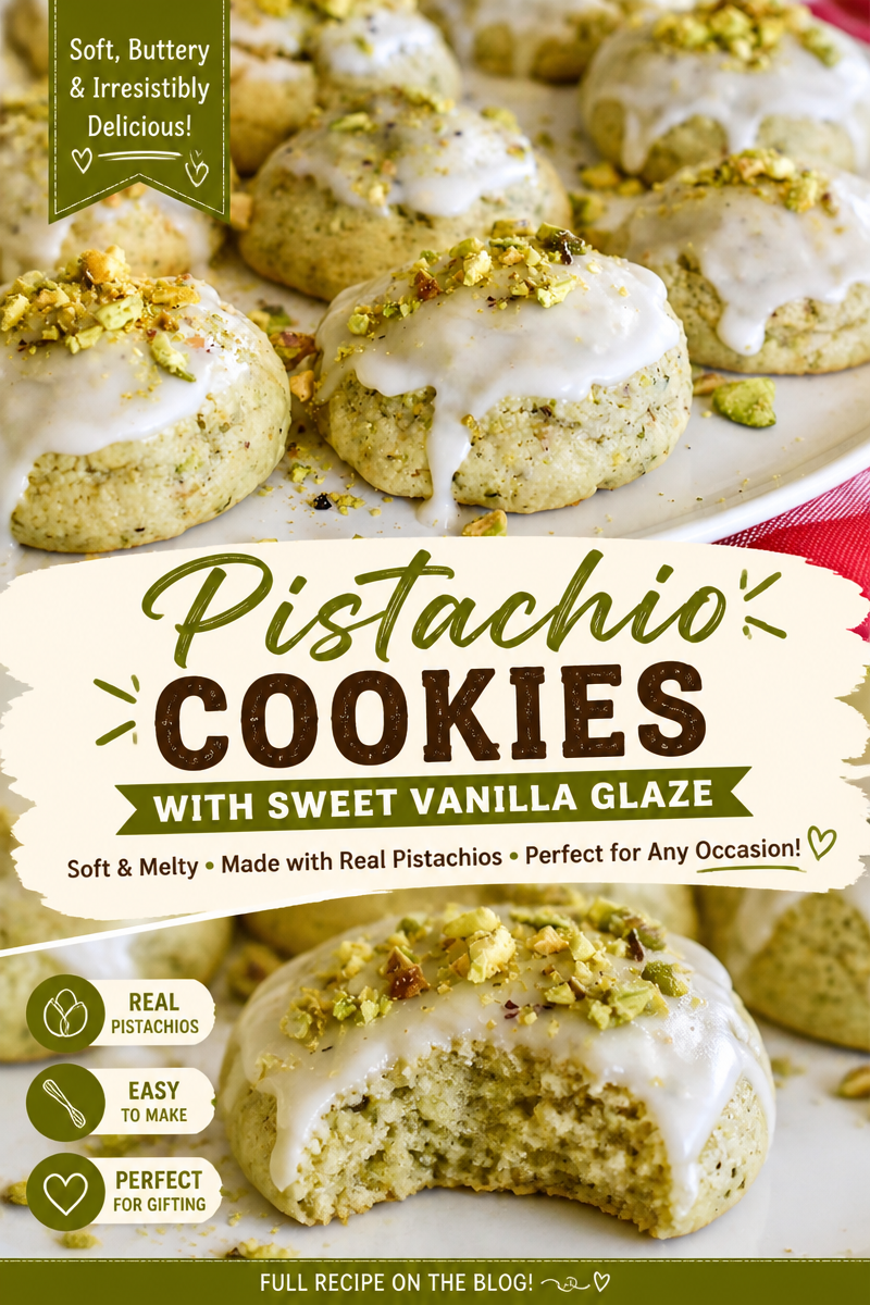 Sweet and Chewy Honey Pistachio Ricotta Cookies to Savor! 8 Sweet and Chewy Honey Pistachio Ricotta Cookies to Savor!