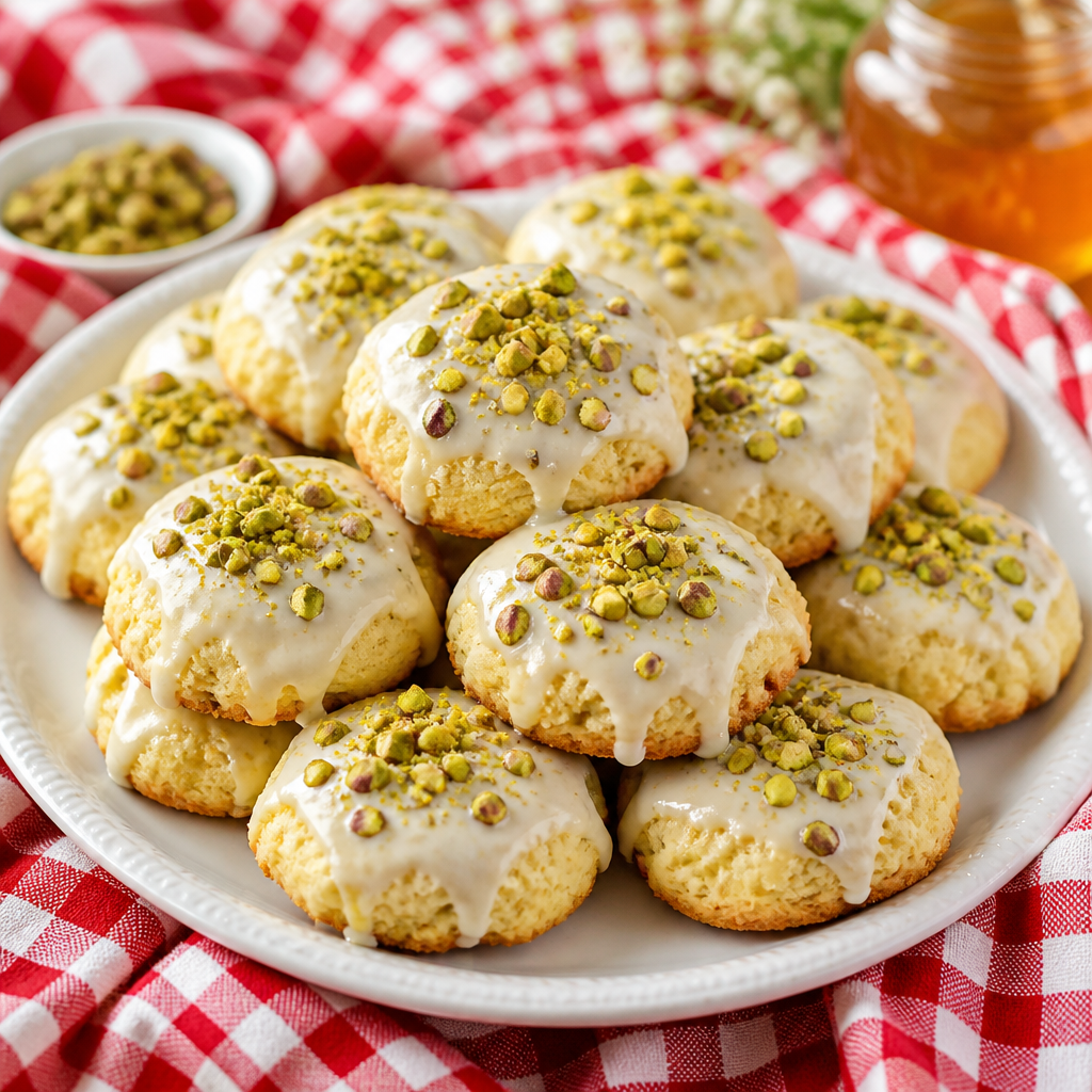 Sweet and Chewy Honey Pistachio Ricotta Cookies to Savor! 6 Sweet and Chewy Honey Pistachio Ricotta Cookies to Savor!