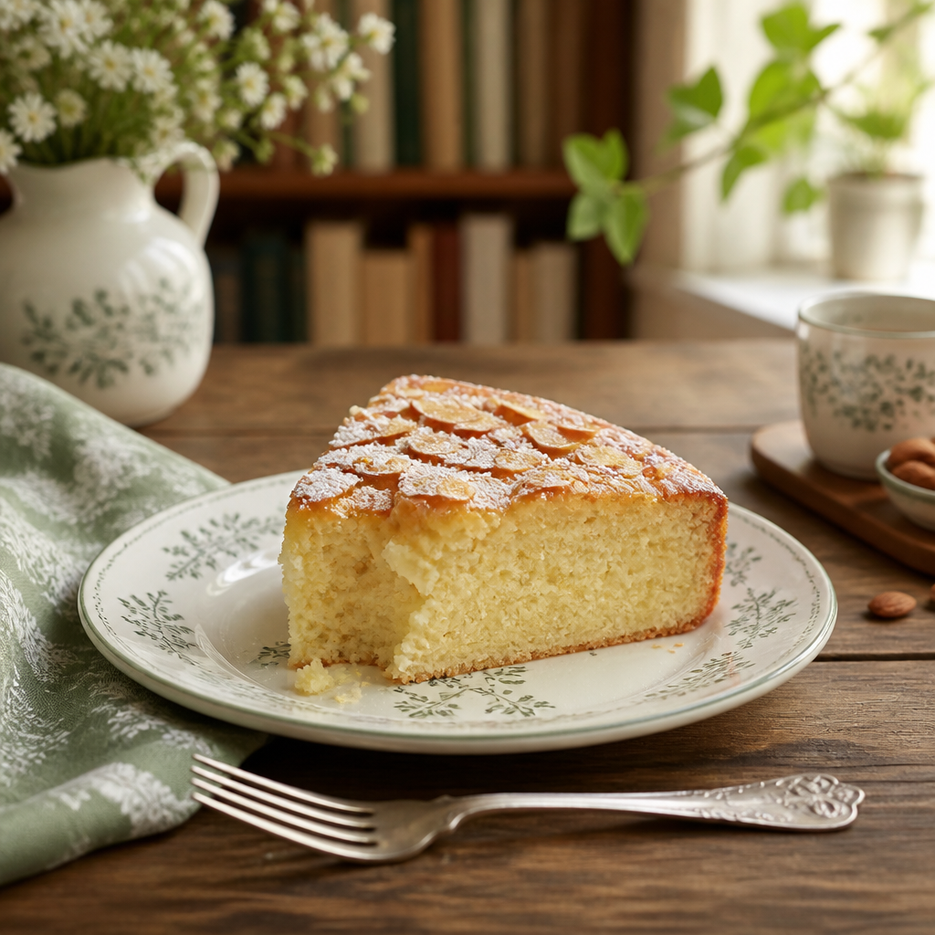 Deliciously Light Vanilla Almond Ricotta Cake for Everyone! 6 Vanilla Almond Ricotta Cake