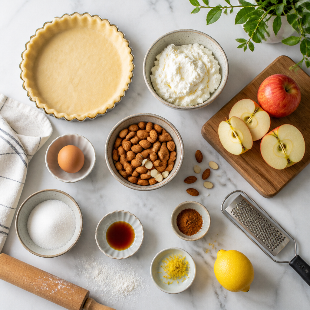 Almond Apple Ricotta Tart - A Deliciously Creamy Delight! 7 Almond Apple Ricotta Tart - A Deliciously Creamy Delight!