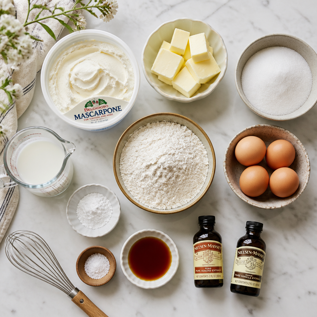 Indulge in Moist Mascarpone Almond Cream Cake Bliss 7 Indulge in Moist Mascarpone Almond Cream Cake Bliss
