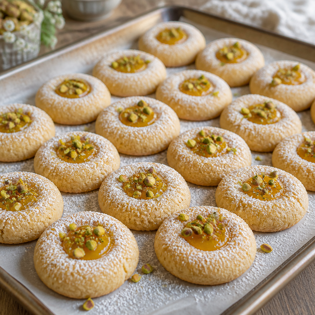 Delicious Pistachio Ricotta Thumbprint Cookies You’ll Adore 6 Pistachio Ricotta Thumbprint Cookies