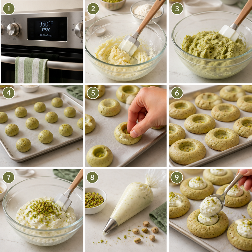 Delicious Pistachio Ricotta Thumbprint Cookies You’ll Adore 8 Pistachio Ricotta Thumbprint Cookies