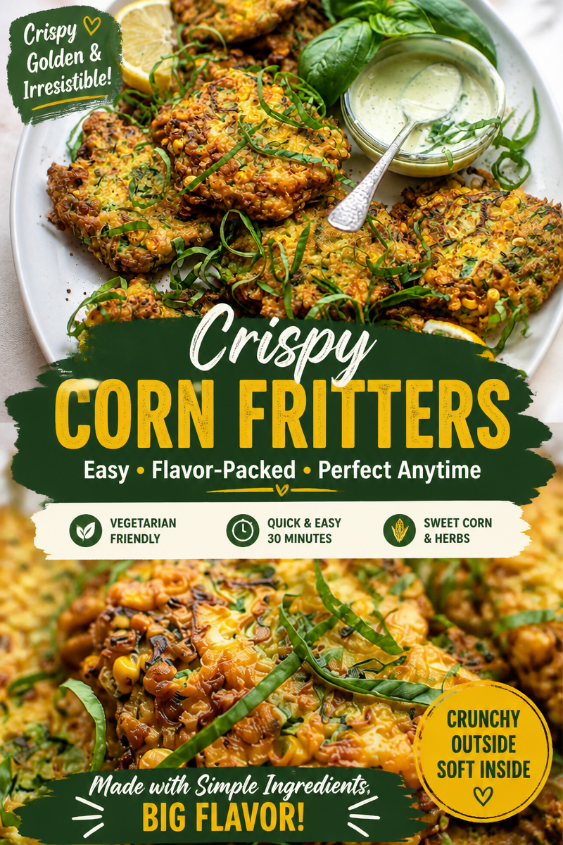 Easy Corn Fritters — Sweet Summer Crispy