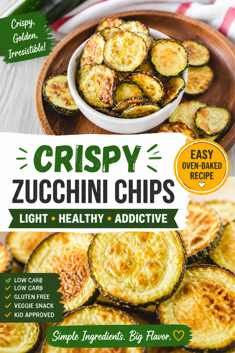 Easy Air Fryer Zucchini Chips — Light Crispy
