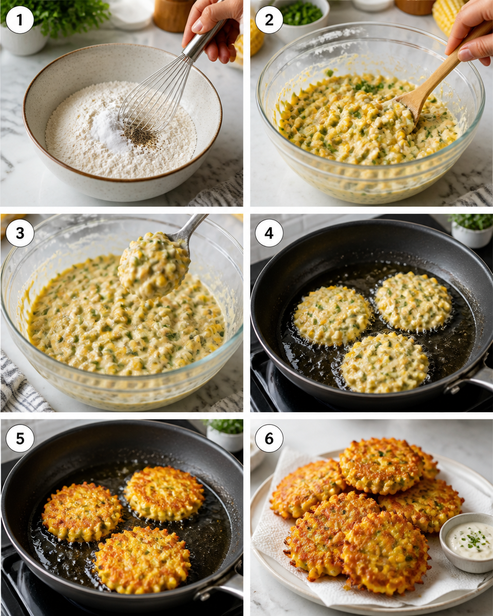 Easy Corn Fritters — Sweet Summer Crispy