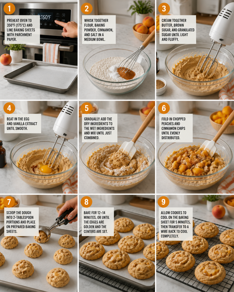 . Easy Peach Cobbler Cookies — Summer Soft Baked