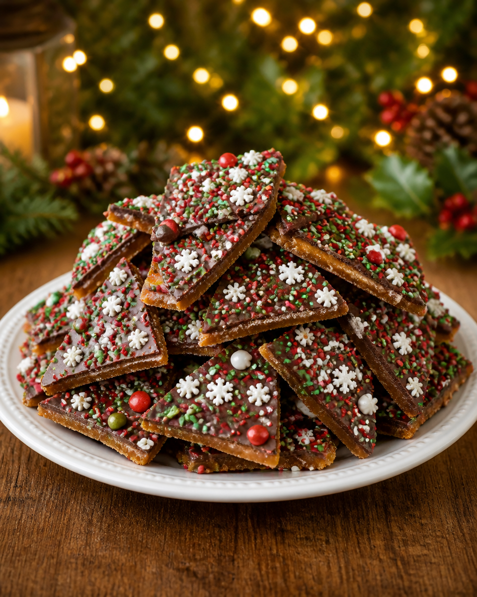 Christmas Crack Toffee Recipe (Saltine)