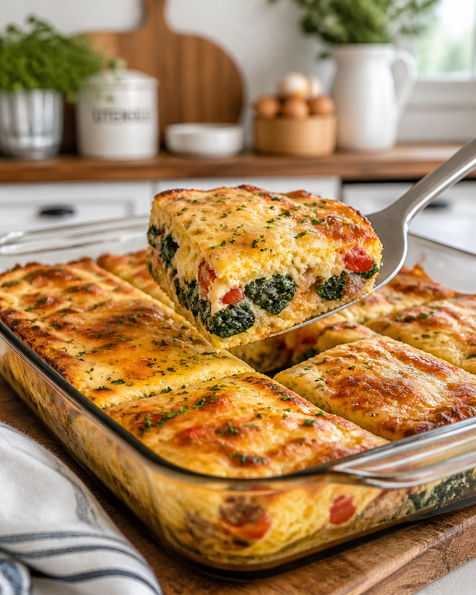 Christmas Morning Breakfast Casserole (Make Ahead)