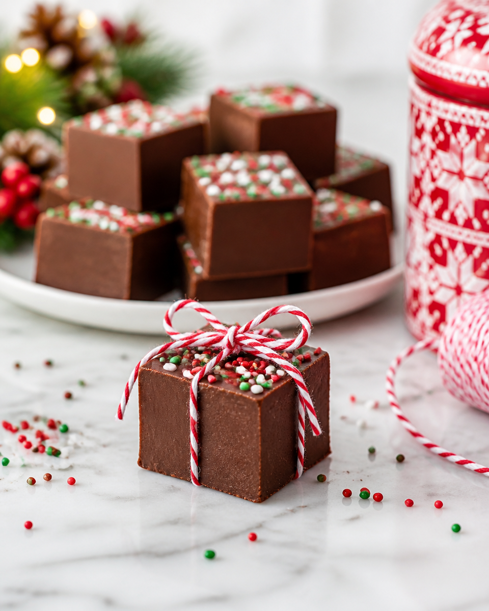 Christmas Fudge (Easy Gift Recipe)