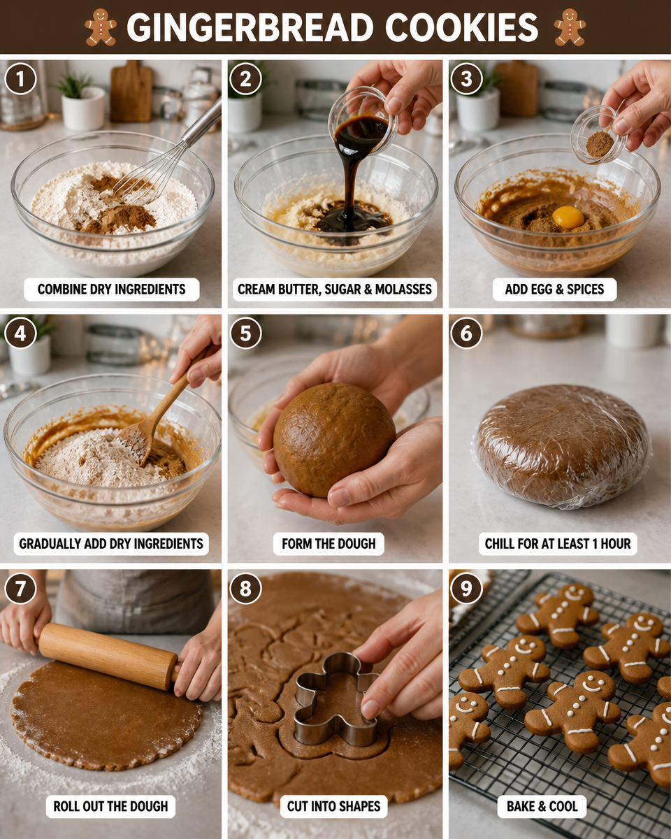 Christmas Gingerbread Cookie Recipe