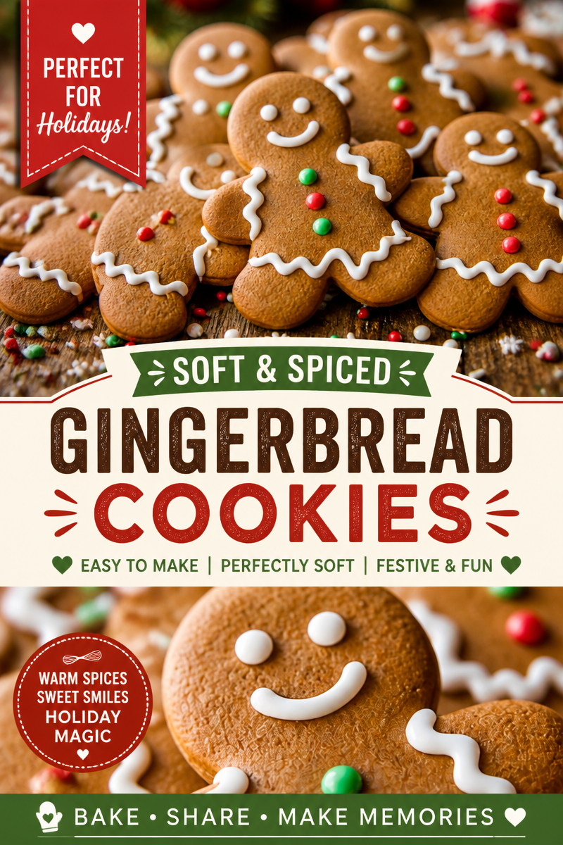Easy Christmas Gingerbread Men — Decorated Icing