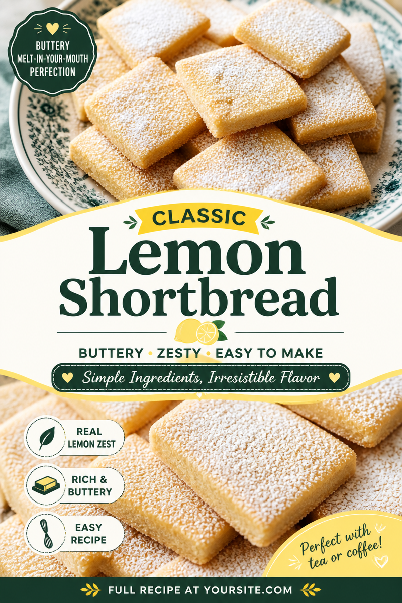 Easy Christmas Shortbread Cookies — Buttery 3 Ingredient
