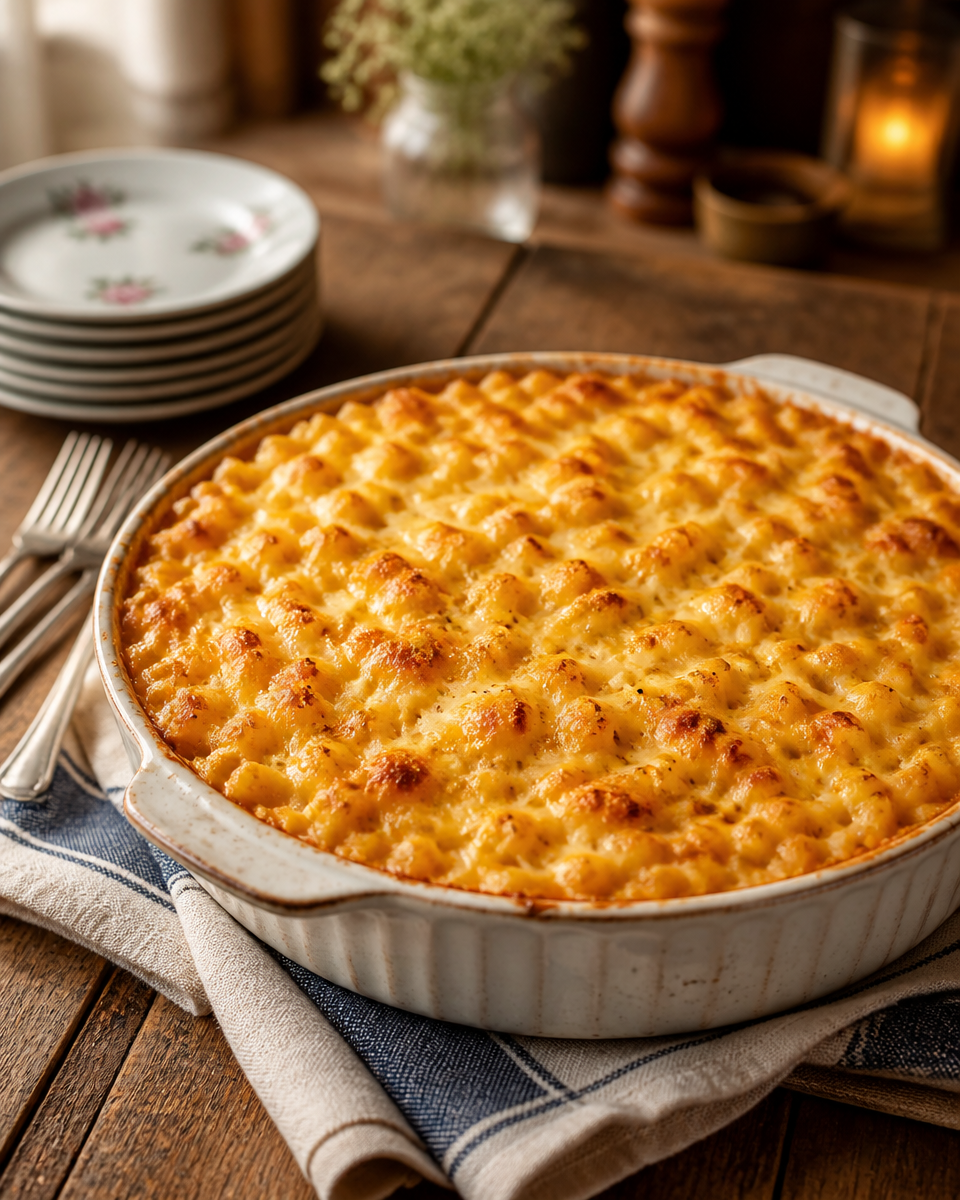 Easy Thanksgiving Mac and Cheese — Creamy Baked