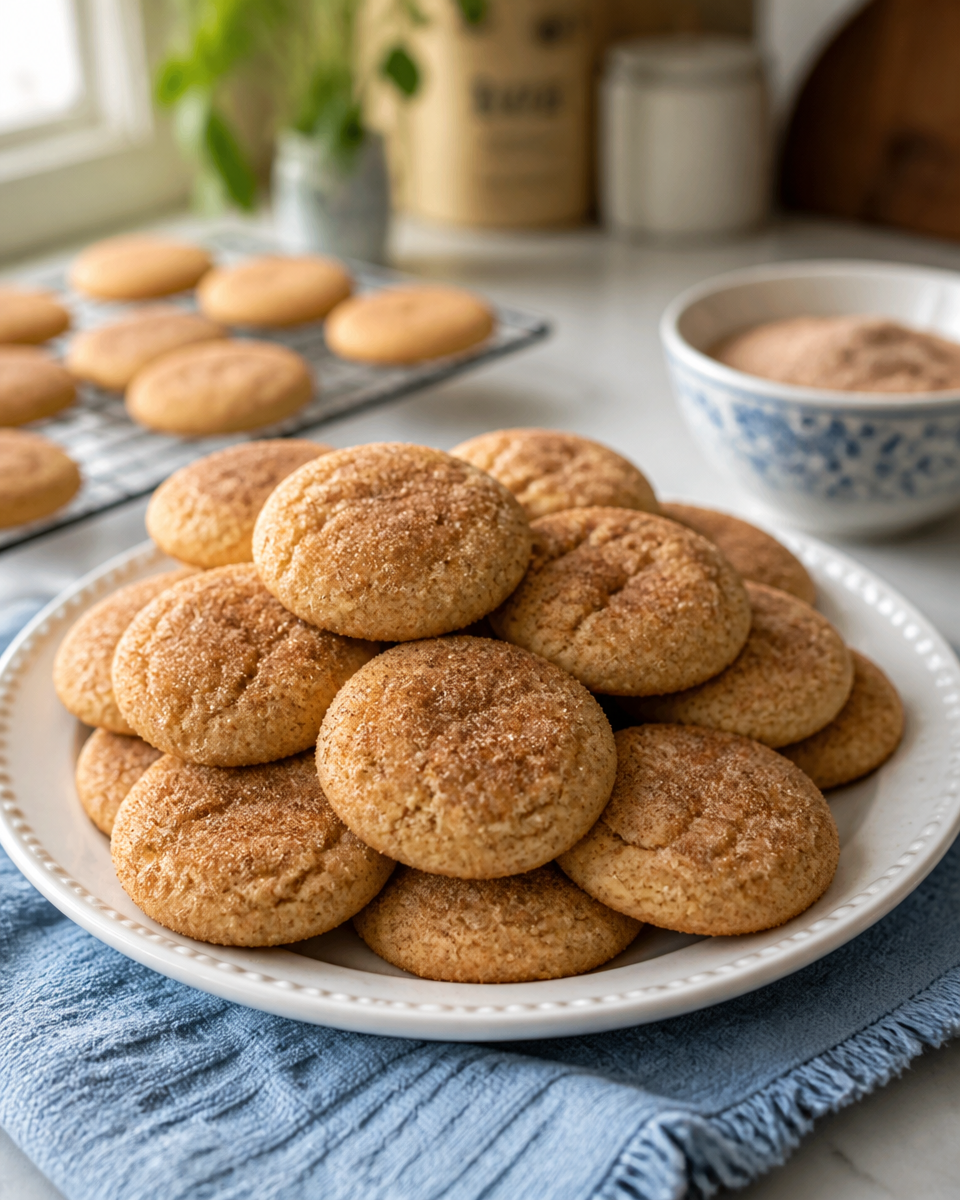 Easy Christmas Snickerdoodle Recipe — Soft Cinnamon