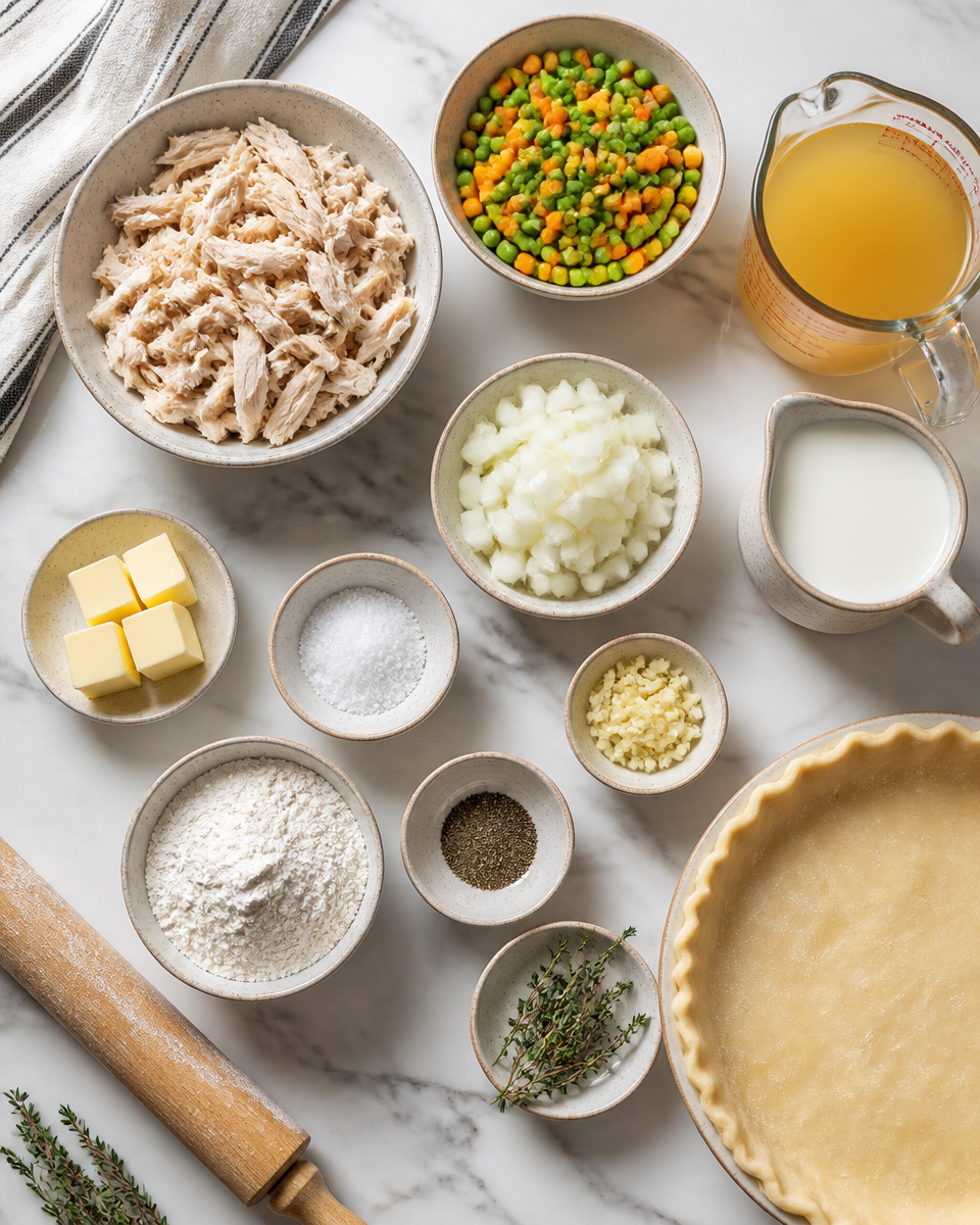 Easy Turkey Pot Pie — Leftover Thanksgiving