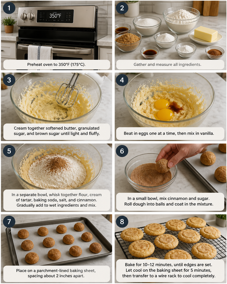 Easy Christmas Snickerdoodle Recipe — Soft Cinnamon