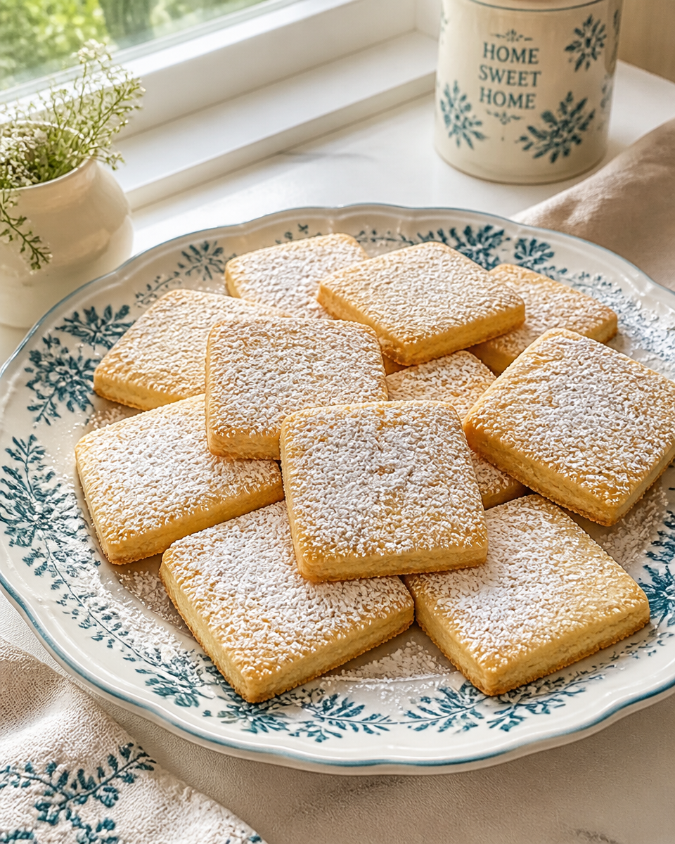 Easy Christmas Shortbread Cookies — Buttery 3 Ingredient