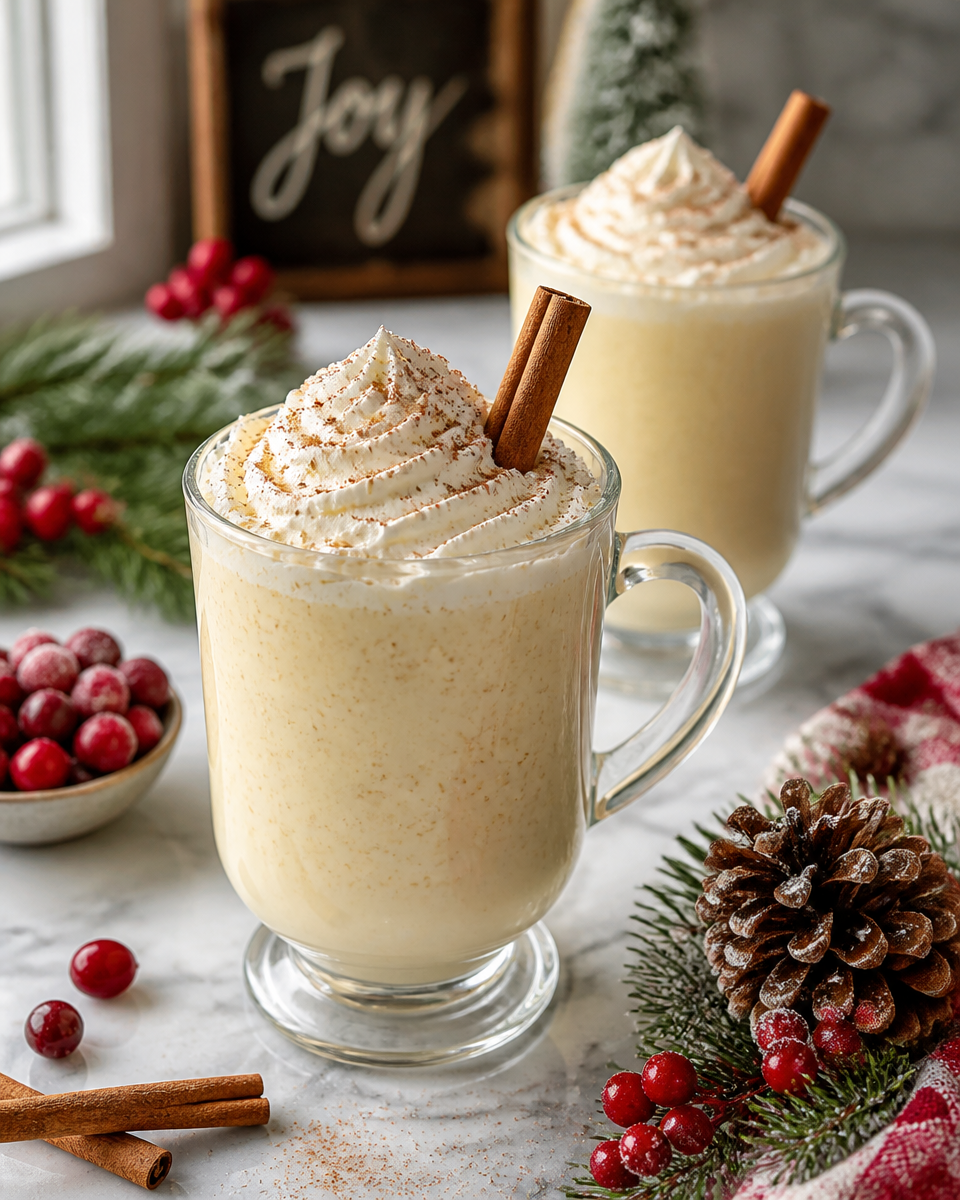 Homemade Eggnog from Scratch