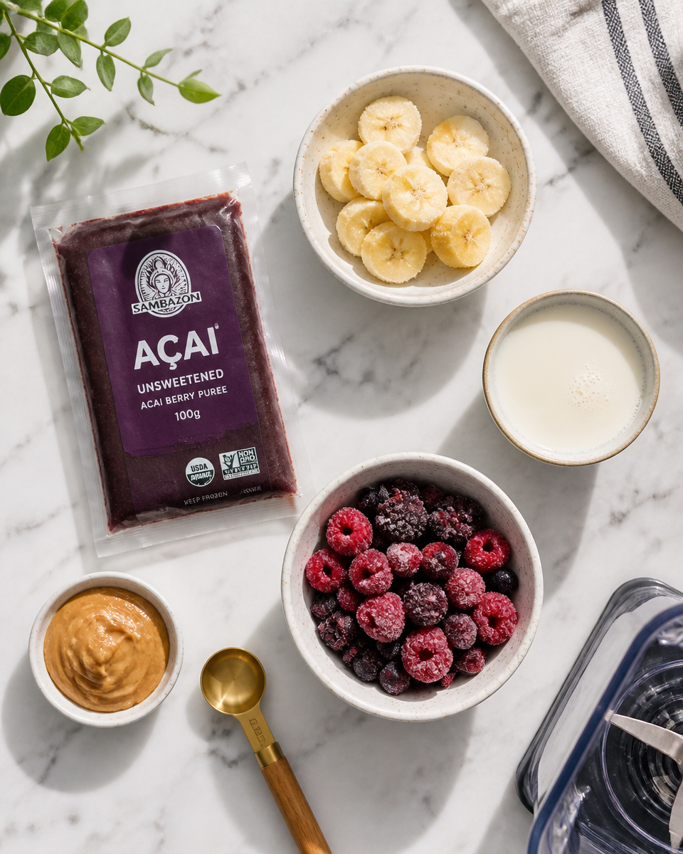 Acai Bowl Recipe (Easy at Home)