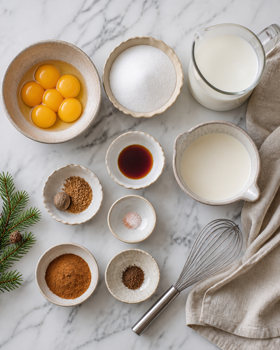 Homemade Eggnog from Scratch
