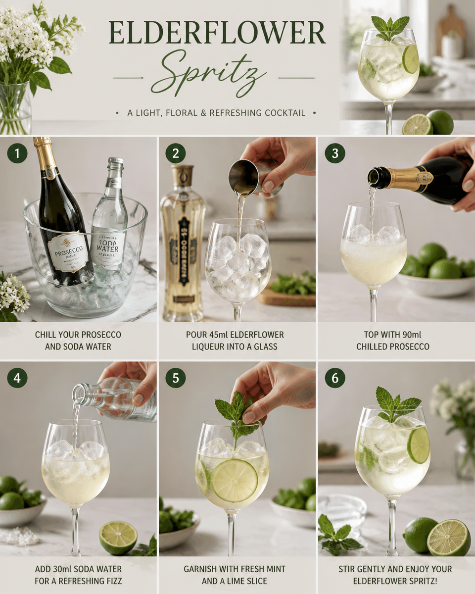 Hugo Spritz Cocktail Recipe