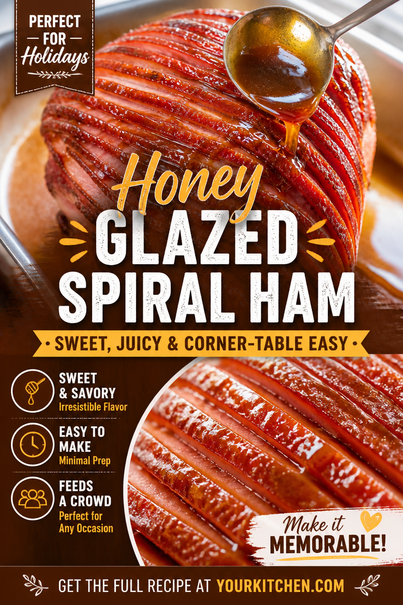 Easy Christmas Ham Glaze — Brown Sugar Honey