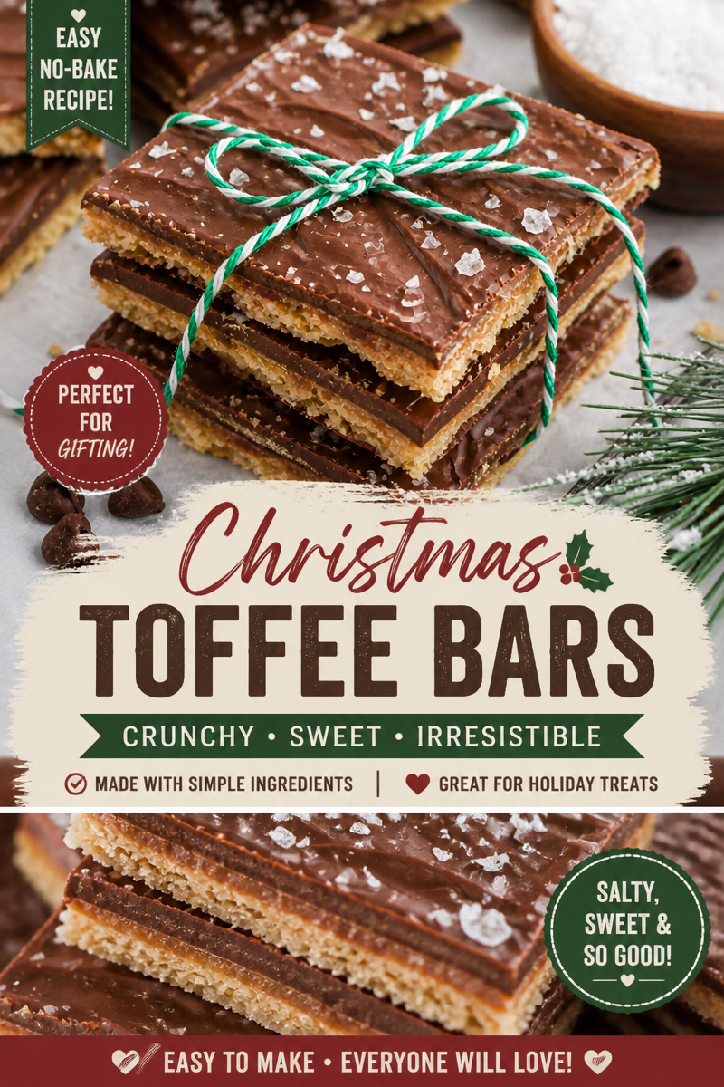 Easy Christmas Crack — Saltine Toffee Chocolate