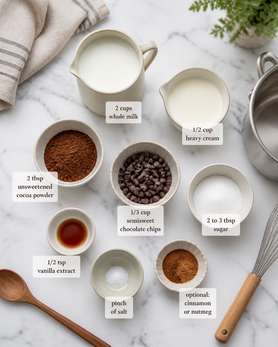 Easy Rich Christmas Hot Cocoa — Homemade