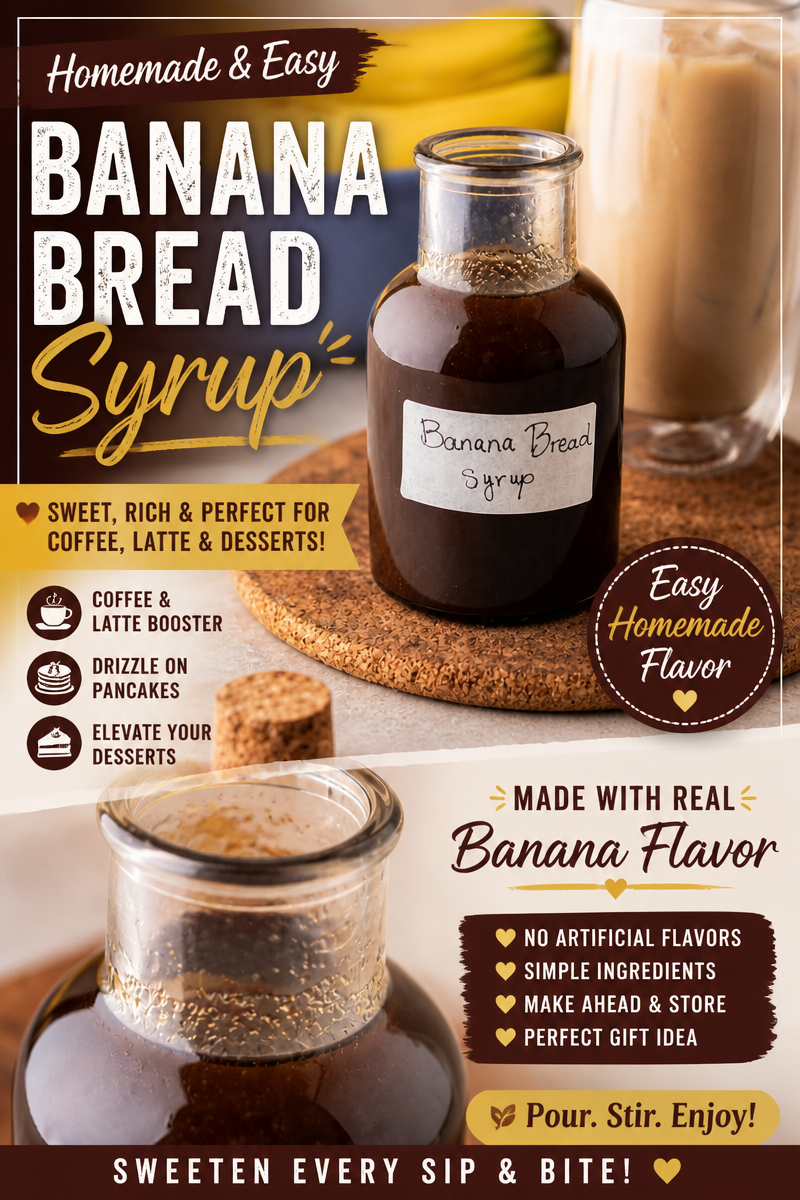 Banana Bread Syrup Recipe