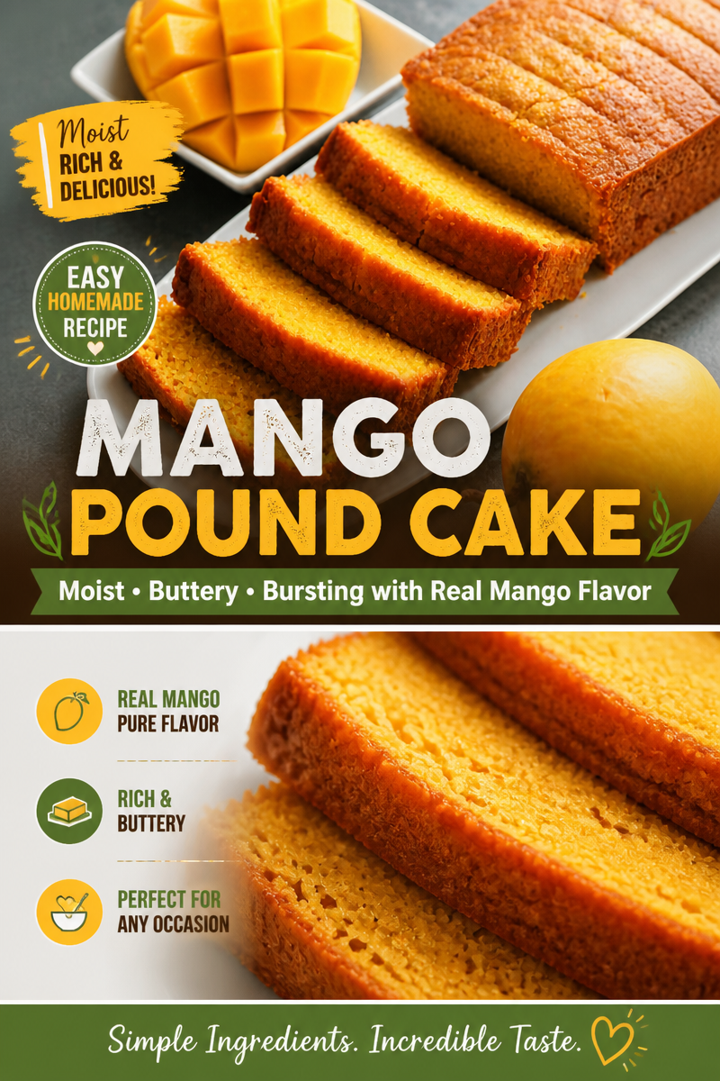 Mango Pastry Recipe (Easy)