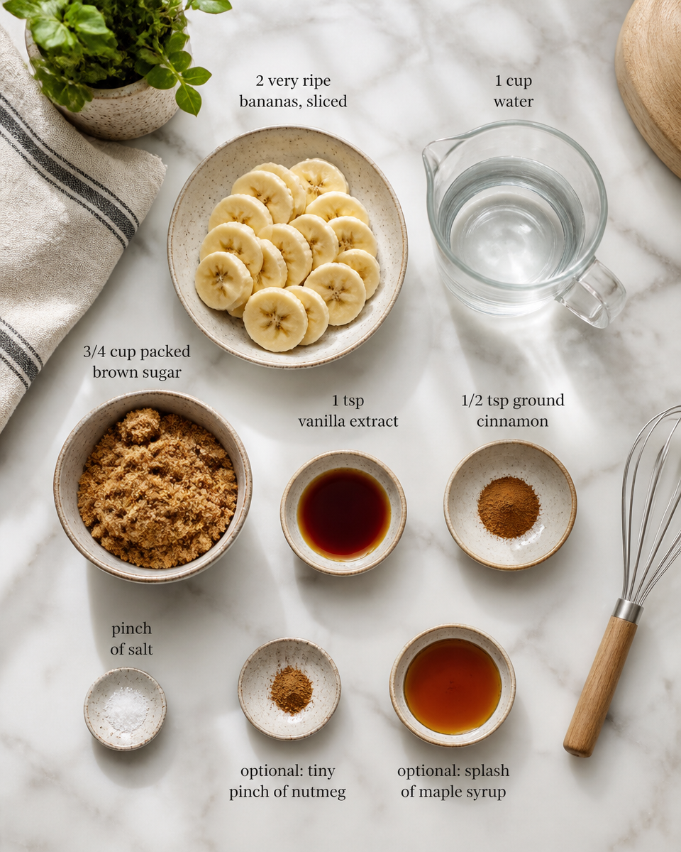 Banana Bread Syrup Recipe