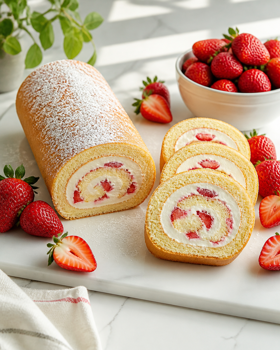 Japanese Strawberry Cake Recipe