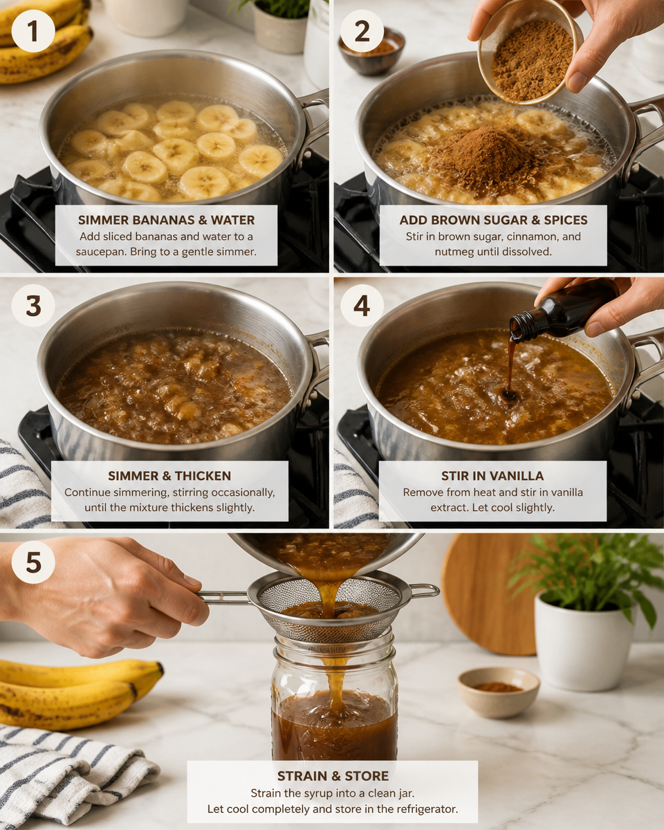 Banana Bread Syrup Recipe