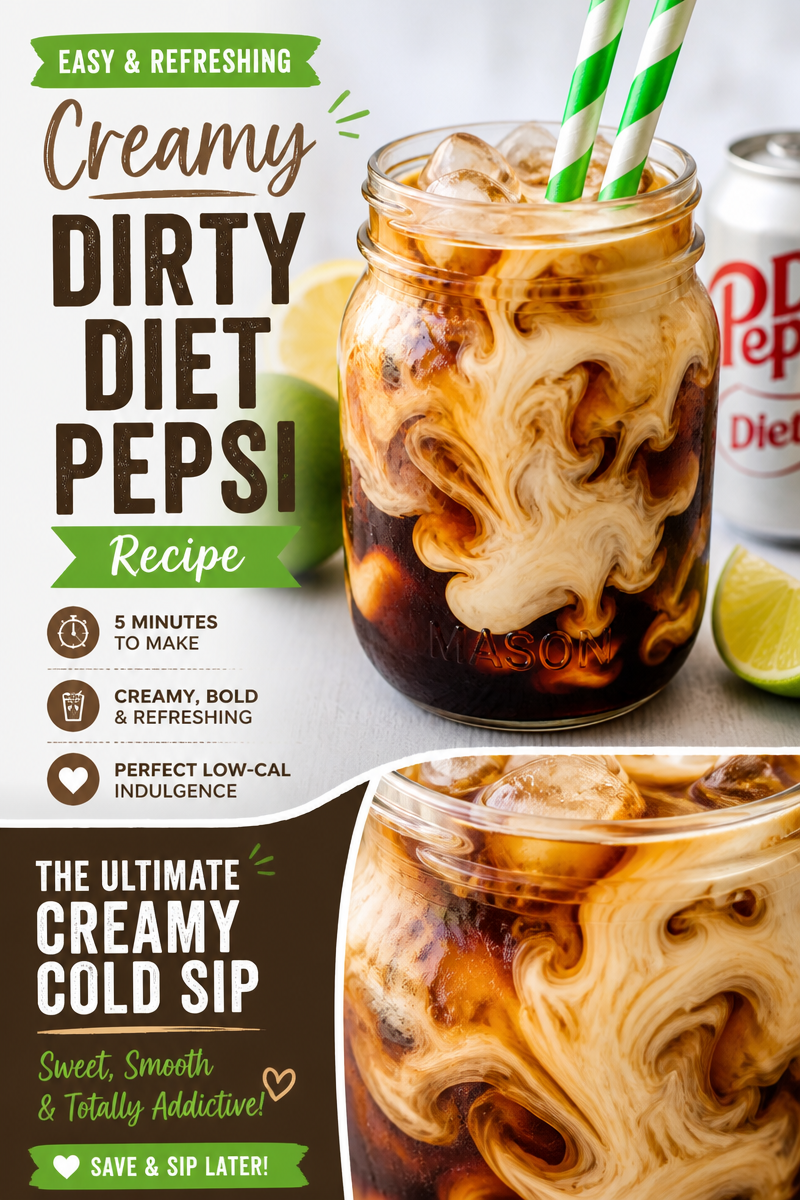 Easy Dirty Dr Pepper Recipe — Viral Sweet Soda