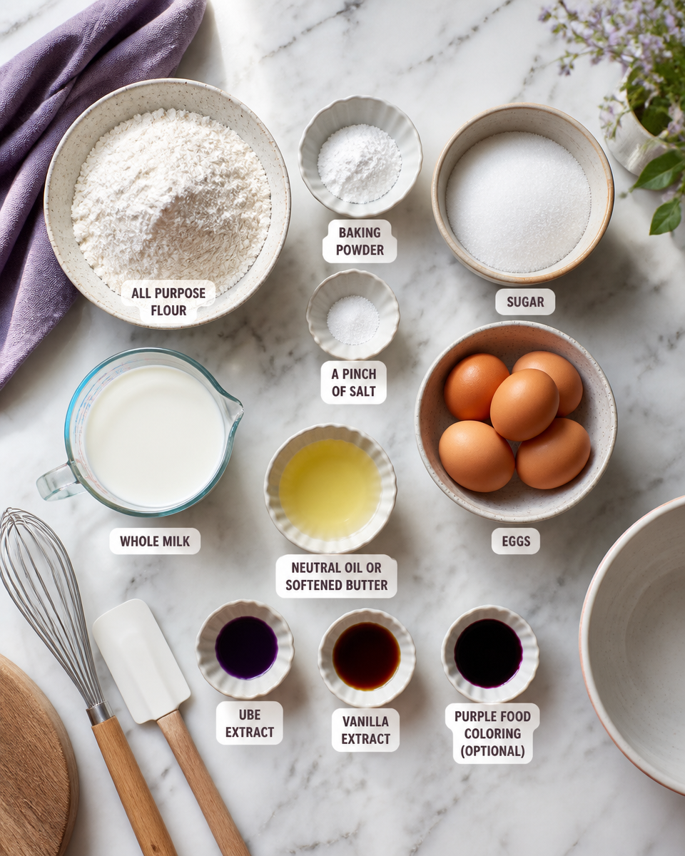 Easy Ube Cake — Purple Filipino Layer Cake