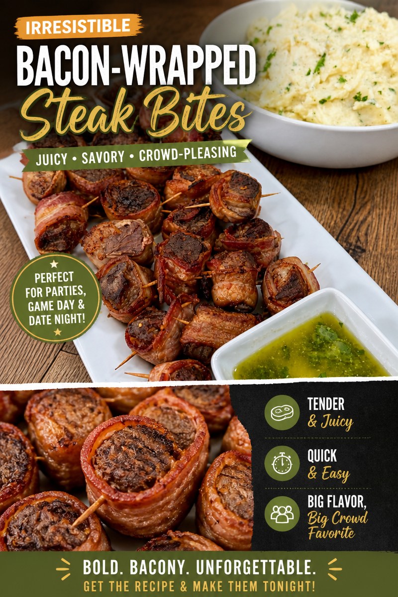 Rolled Steak Bites Stuffed with Cheese