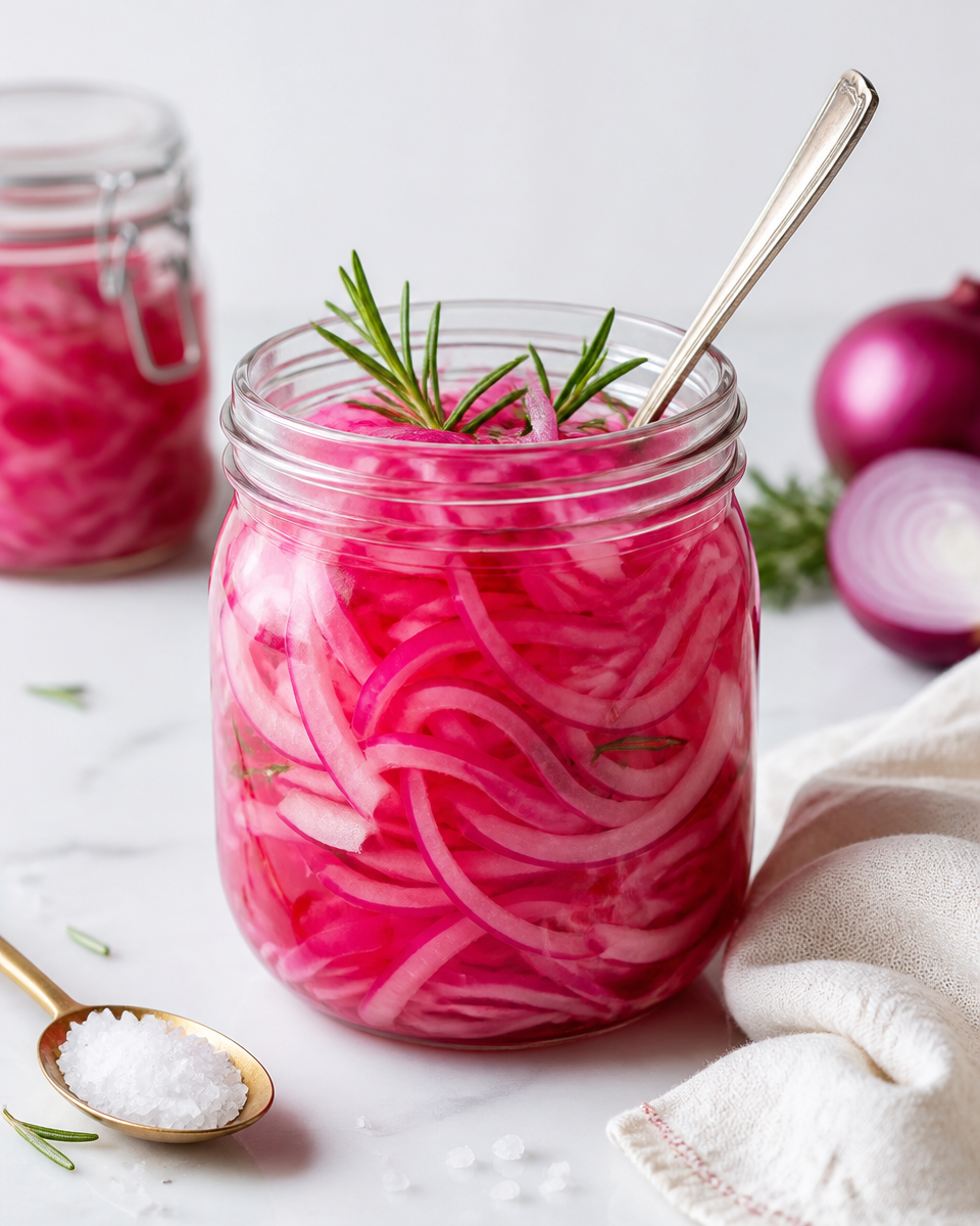 Pickled Red Onions (Quick Recipe)