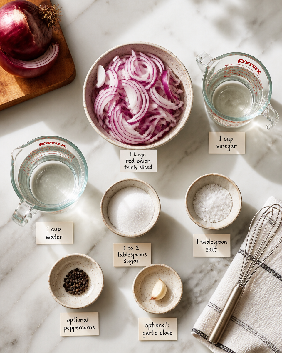 Pickled Red Onions (Quick Recipe)