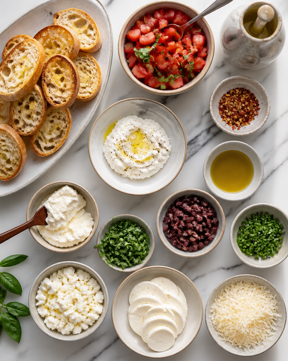Crostini Toppings Ideas for Parties