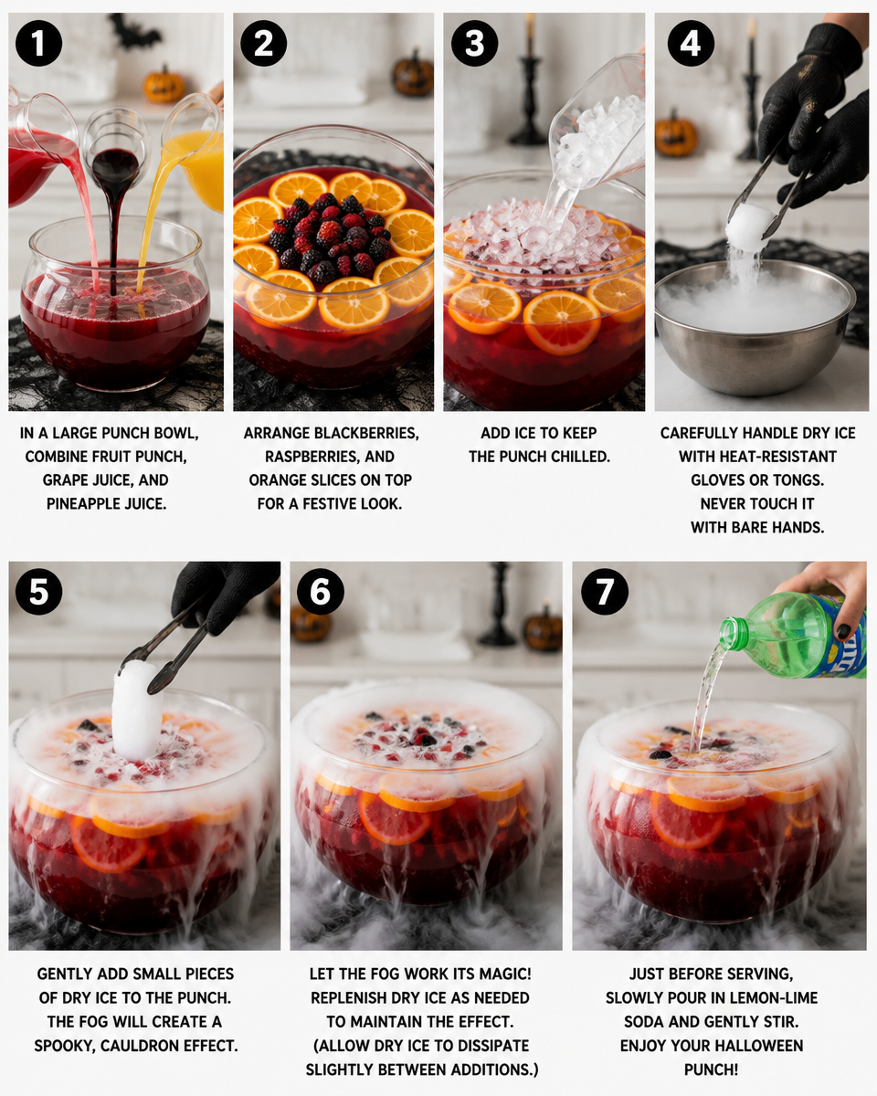 Easy Halloween Punch Recipe — Black Cauldron