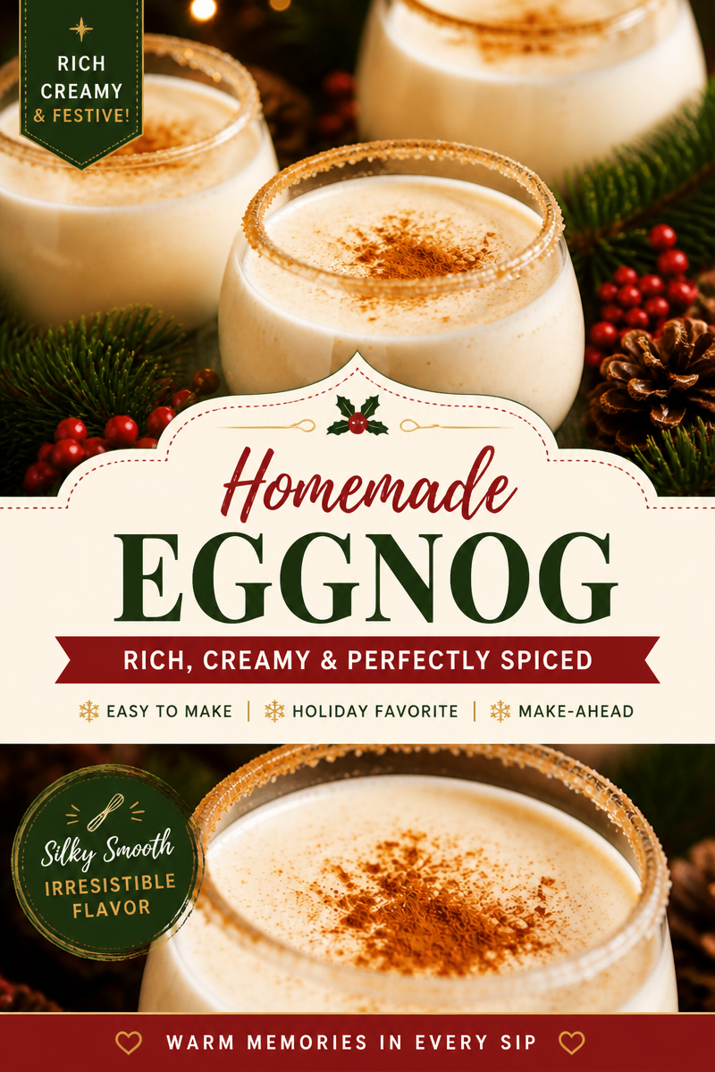 homemade eggnog recipe