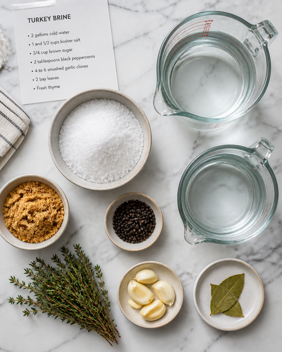turkey brine recipe